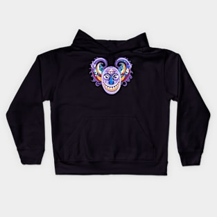 Demon with Thousand Eyes Looking Into the Soul Kids Hoodie